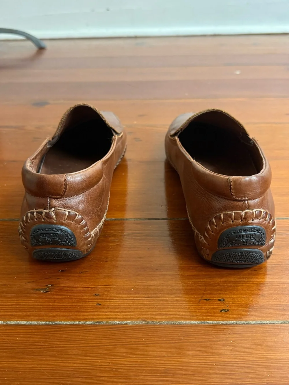 Pikolinos Jerez Men’s Brown Leather Driving Moccasins Sz 43 US 10 🧡🍄